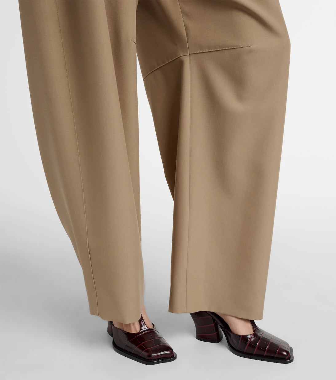 Loewe - Wool wide-leg pants