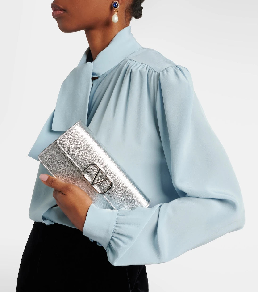 Valentino Garavani - VLogo Mini leather crossbody bag