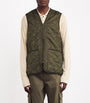 Barbour Green Quilted Zip-In Liner Gilet