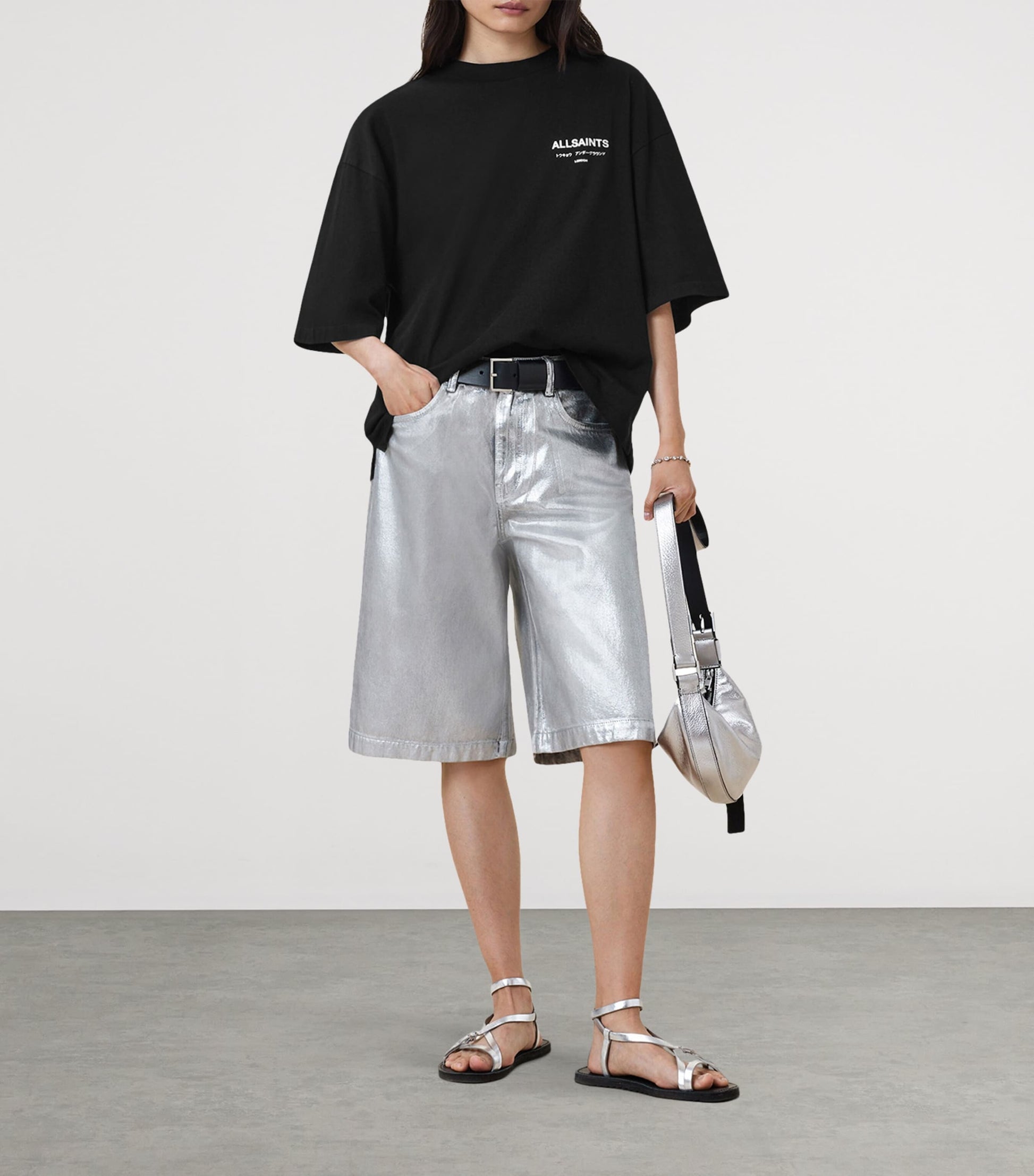 Black Organic Cotton Under Amelie T-Shirt