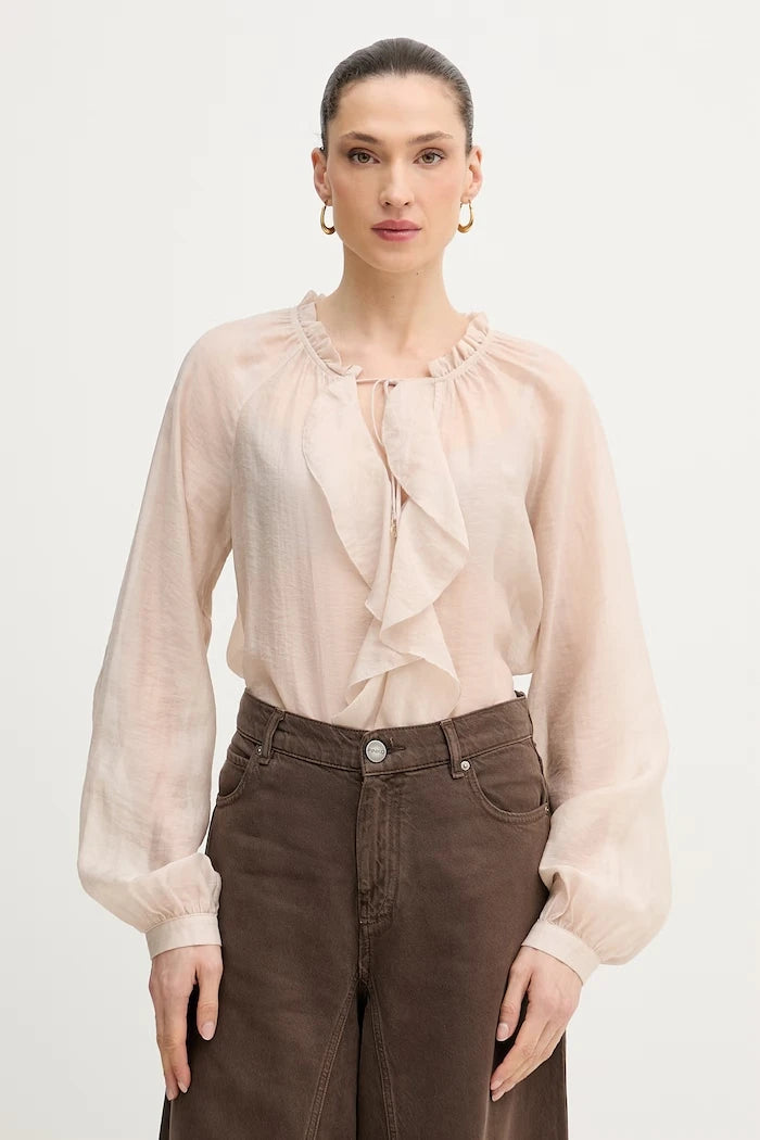 Guess Блуза с волан женска MAELYS