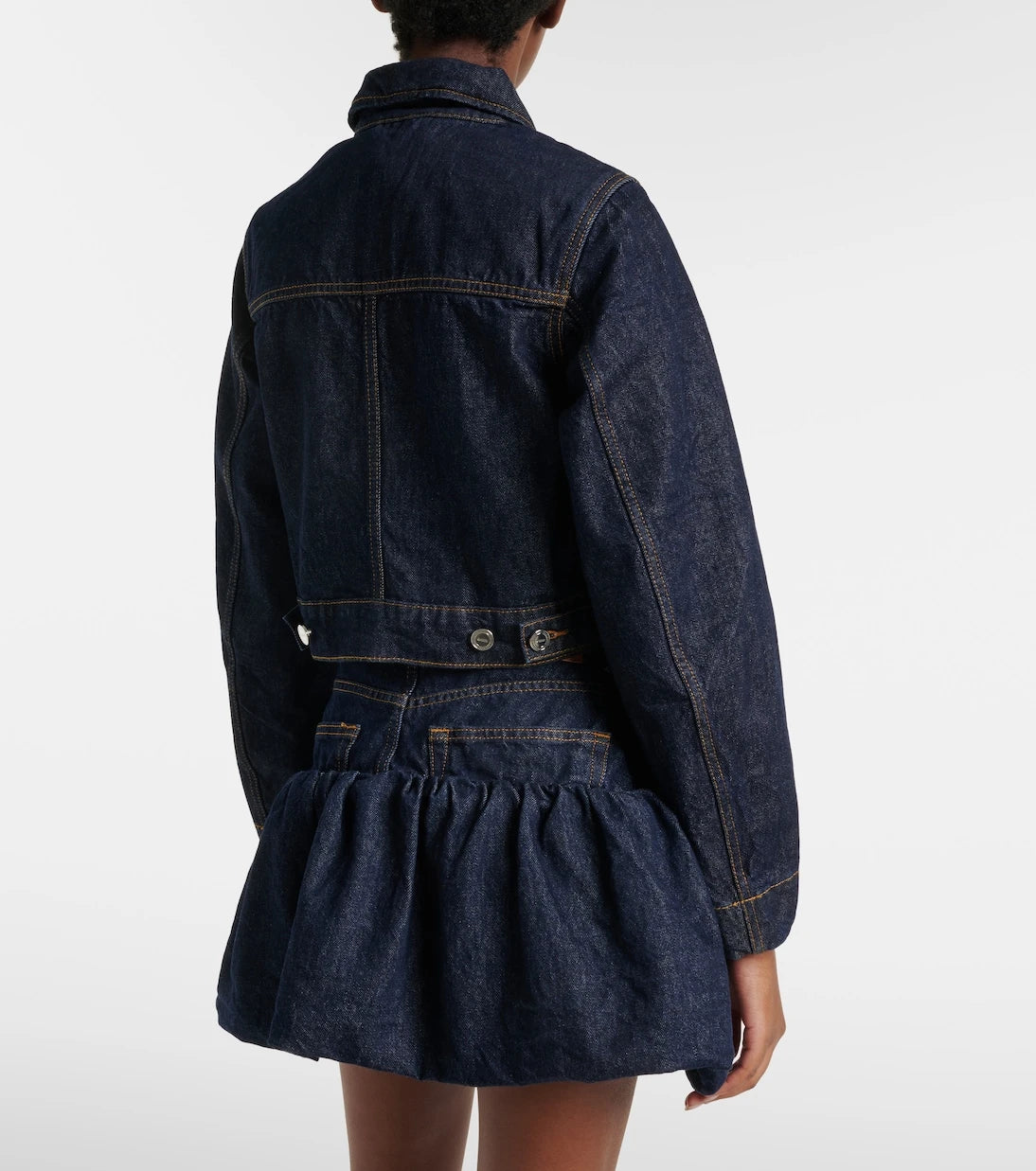 Ganni - Cropped denim jacket