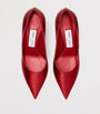 Jimmy Choo Red Love 85 Satin Pumps