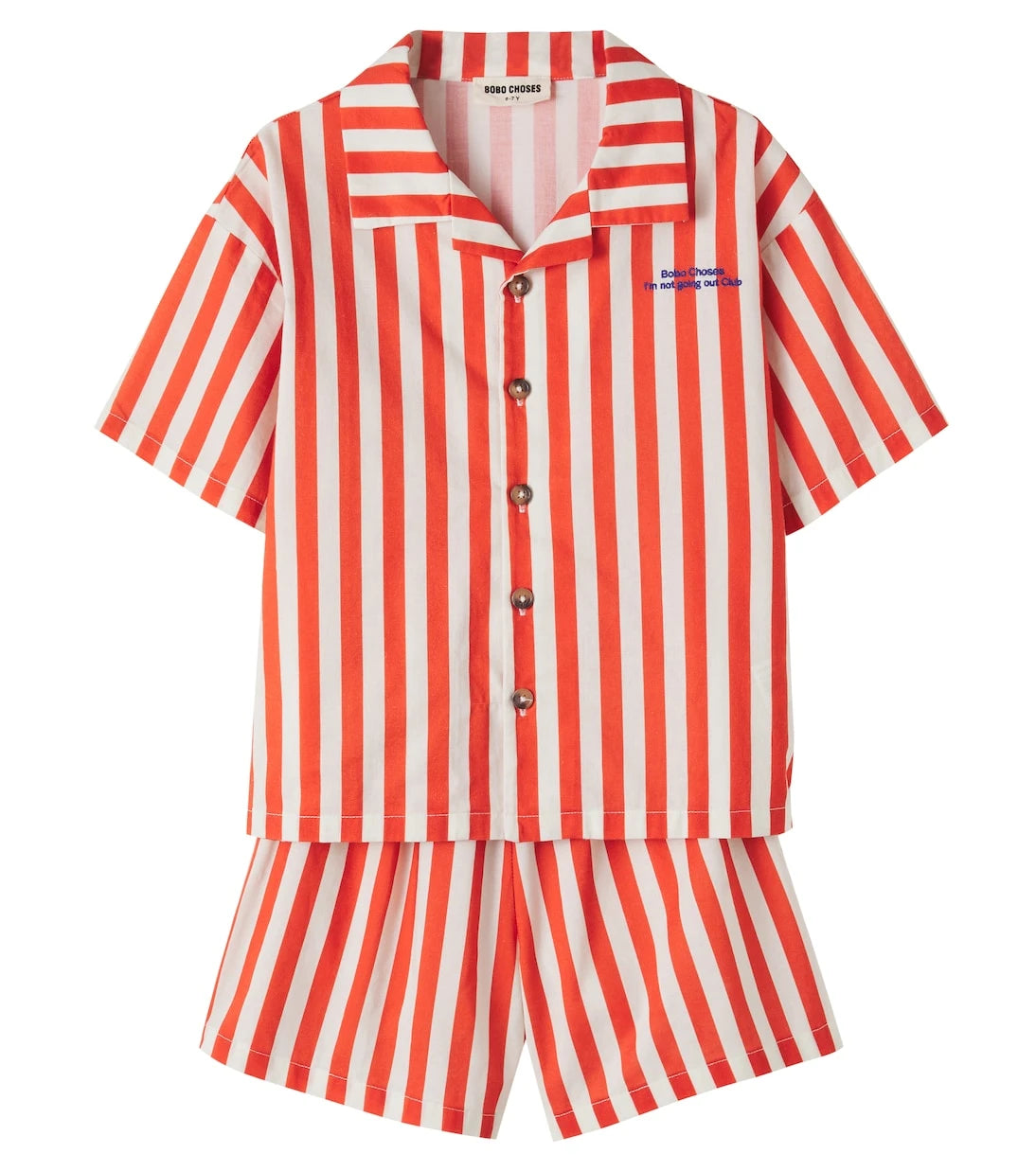 Bobo Choses - Bold Stripe cotton pajamas