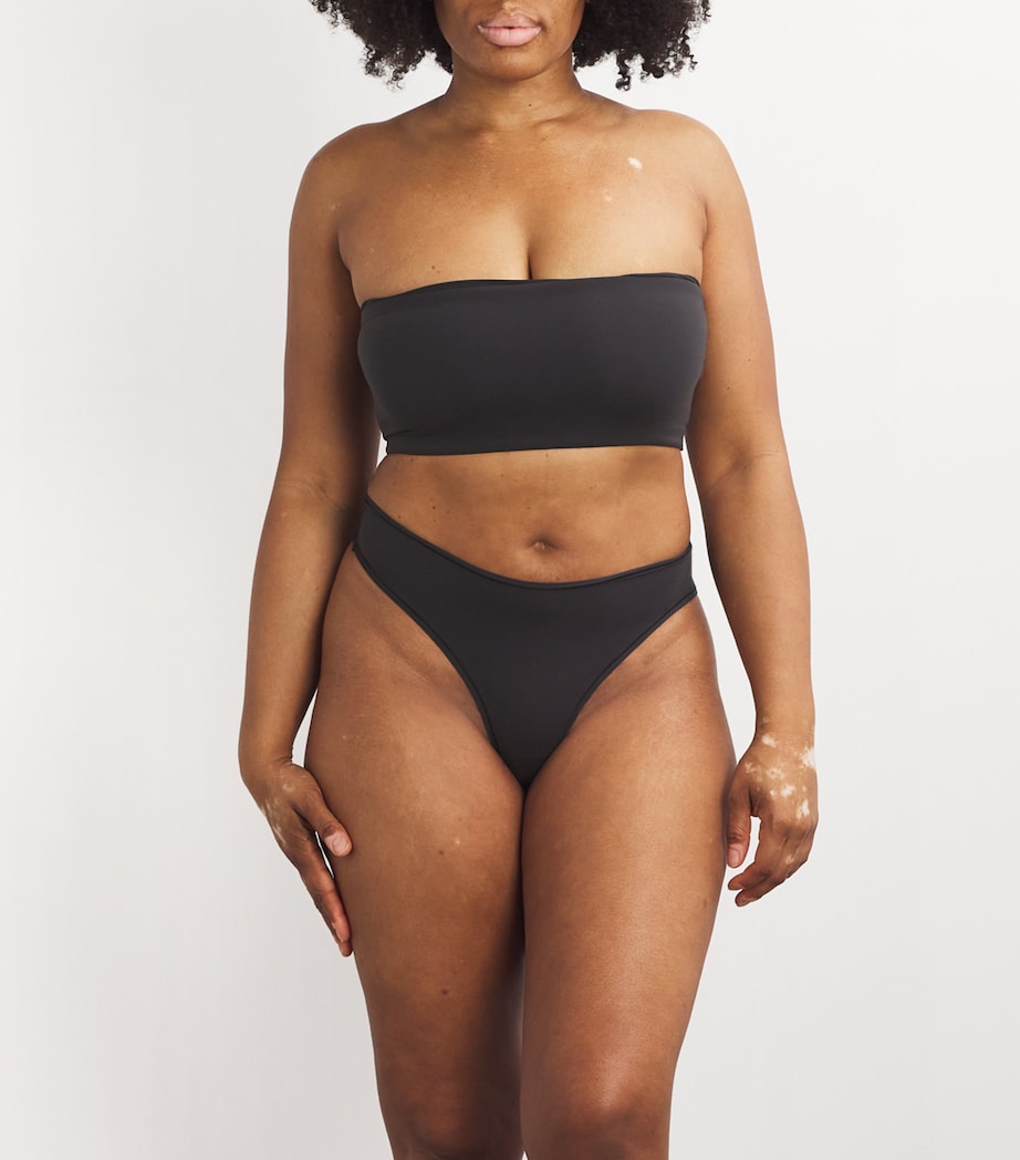 Skims Black Fits Everybody Cheeky Thong