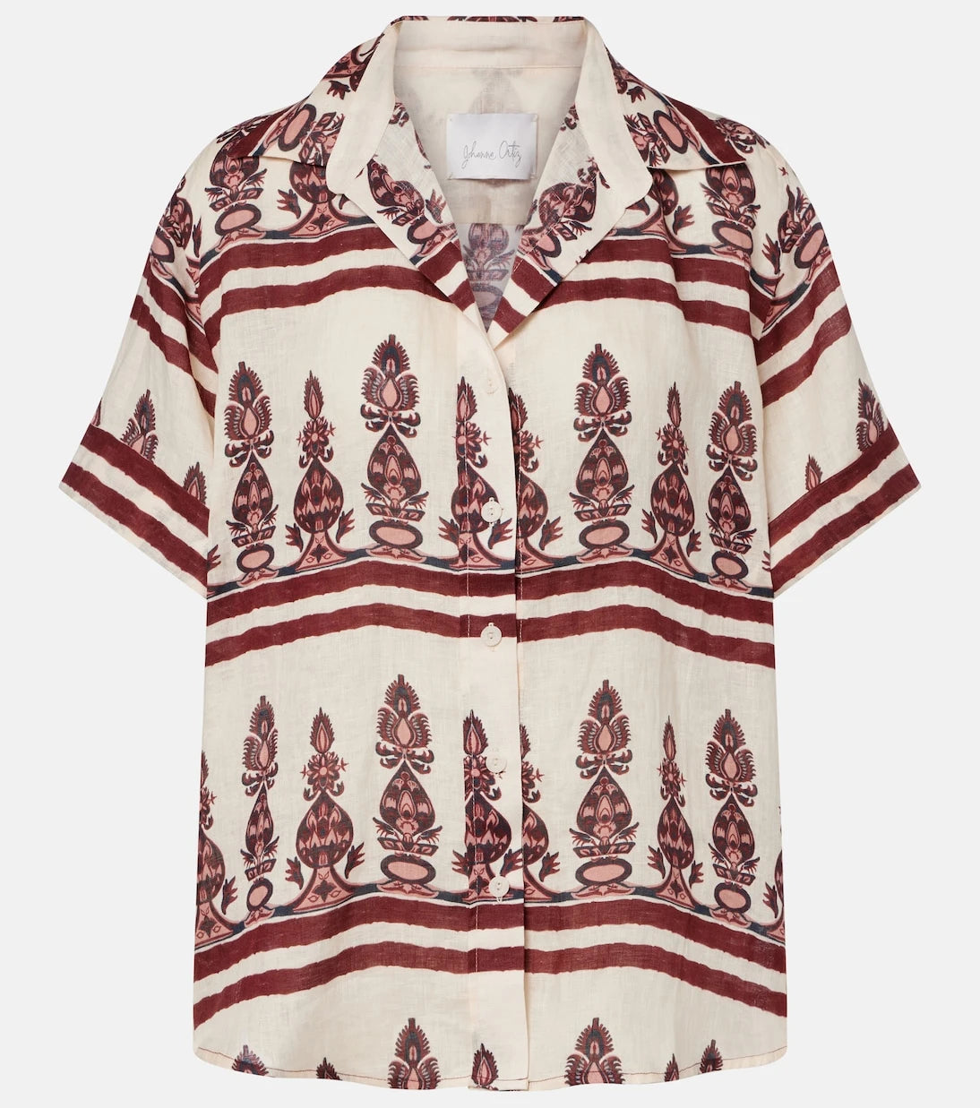 Johanna Ortiz - Printed linen shirt