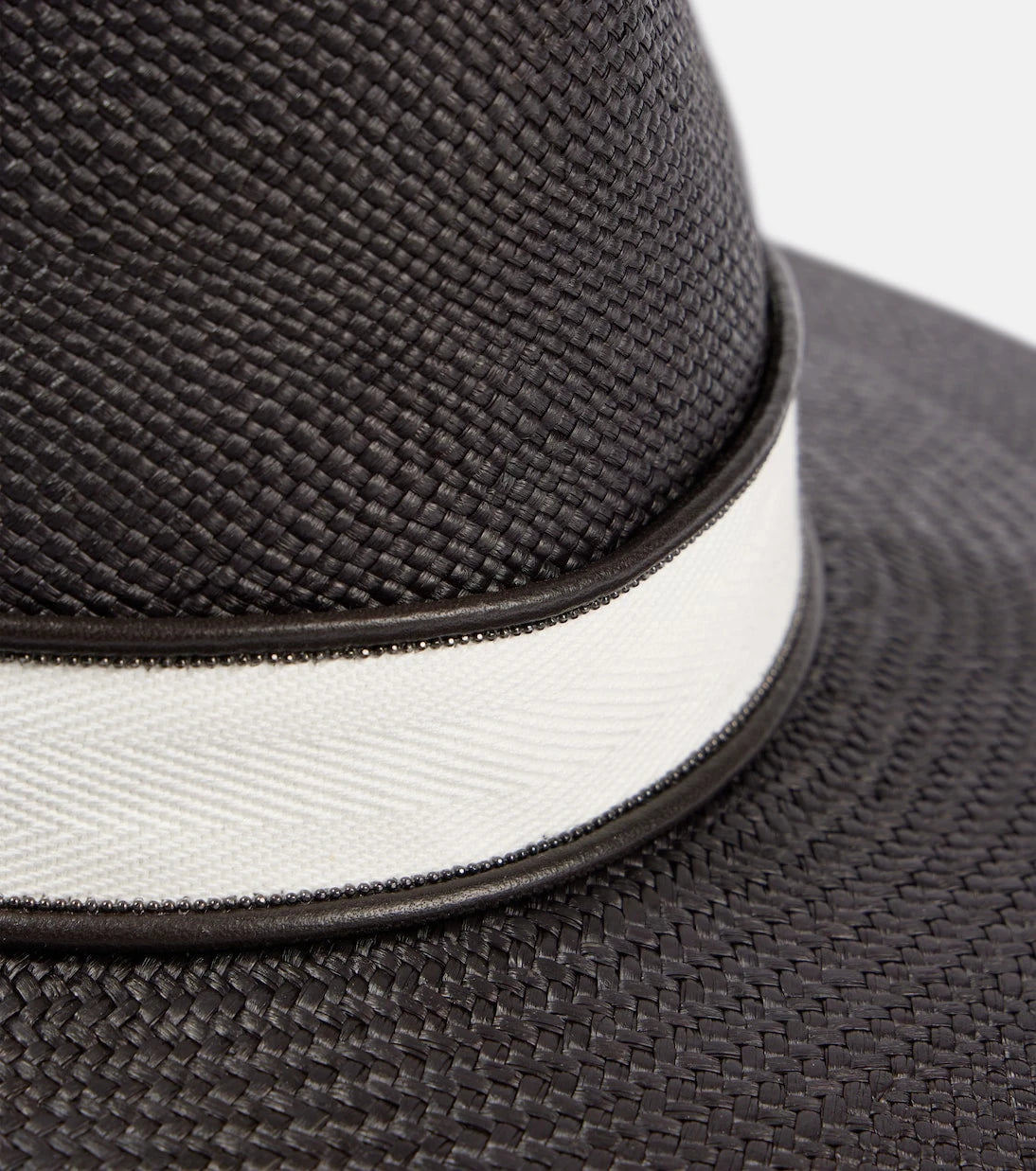 Brunello Cucinelli - Monili straw fedora