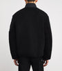 Moose Knuckles Black Fleece-Trim Jacket