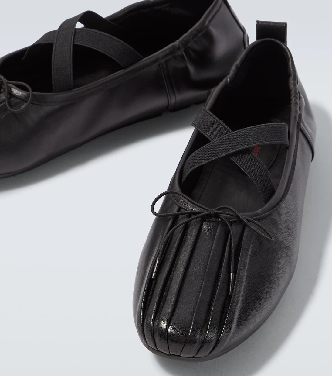 Simone Rocha - Ballerina Grip deri babetler