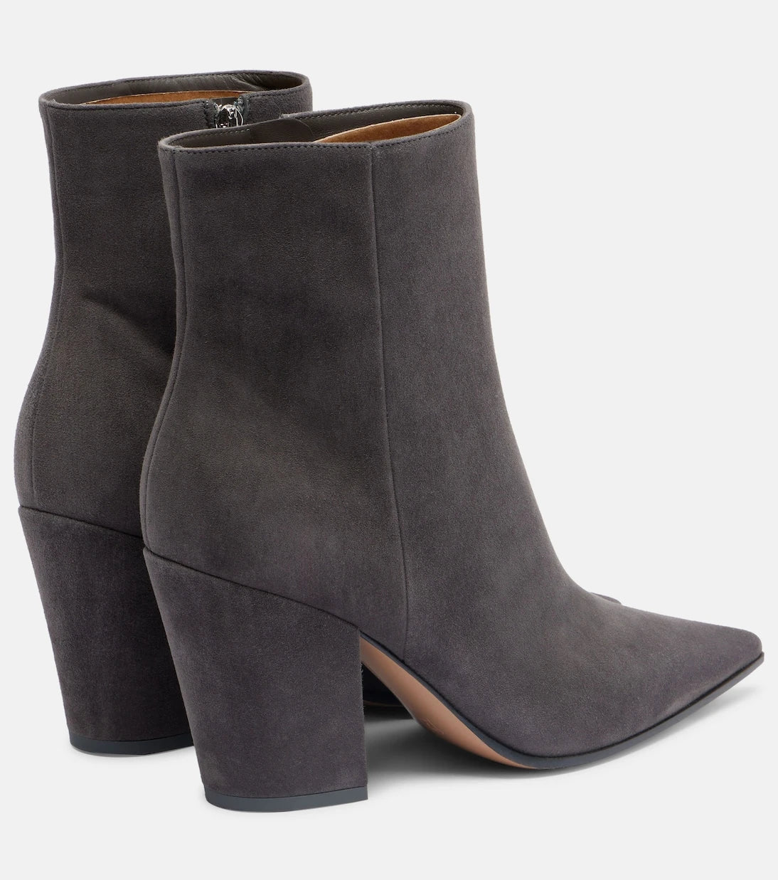 Gianvito Rossi - Keinna 85 suede ankle boots