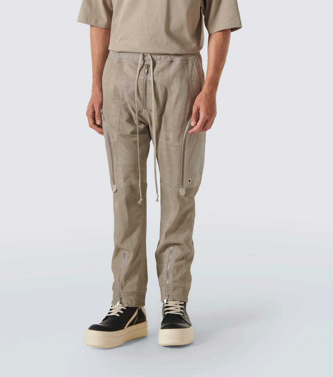 ريك أوينز - بنطال جلد كارجو