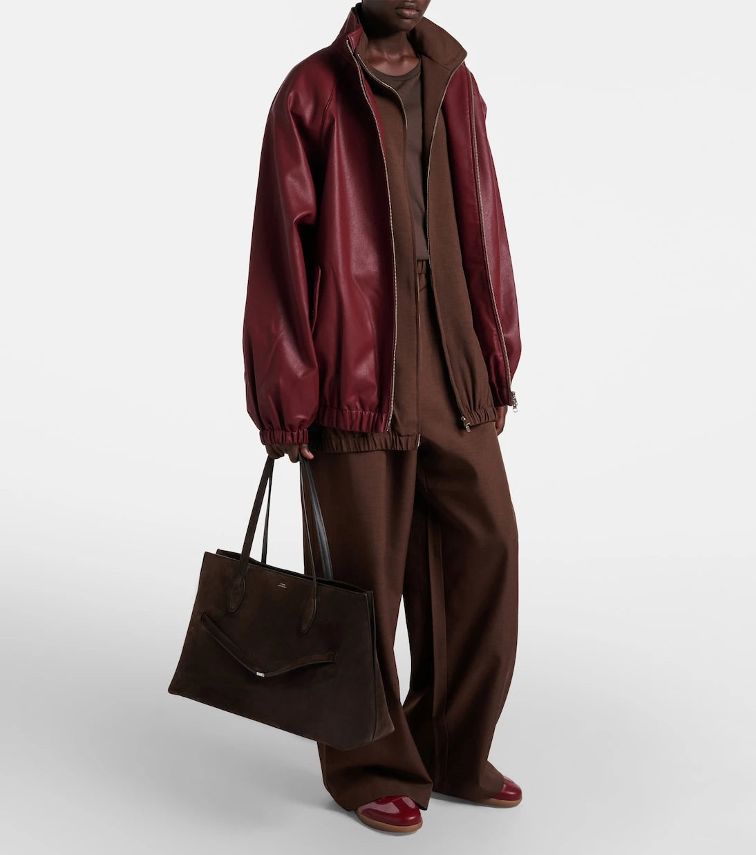 Tod's - Tabs deri ve süet spor ayakkabı