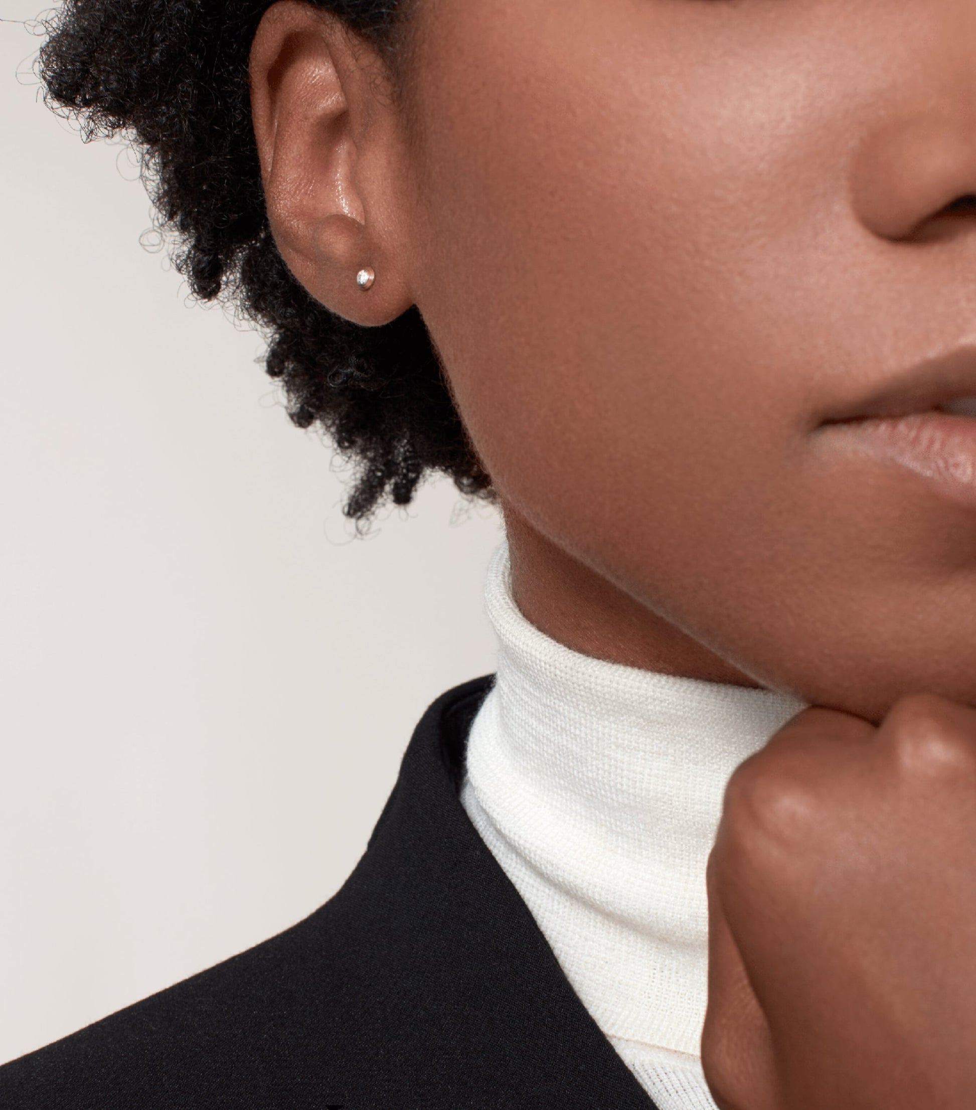 Extra-Small Rose Gold and Diamond Cartier d'Amour Earrings