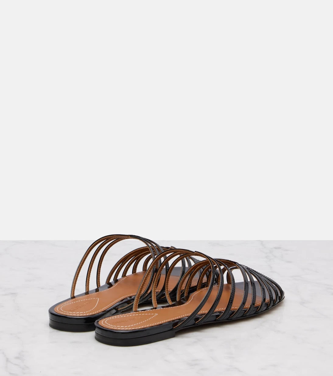 Zimmermann - Aura patent leather sandals