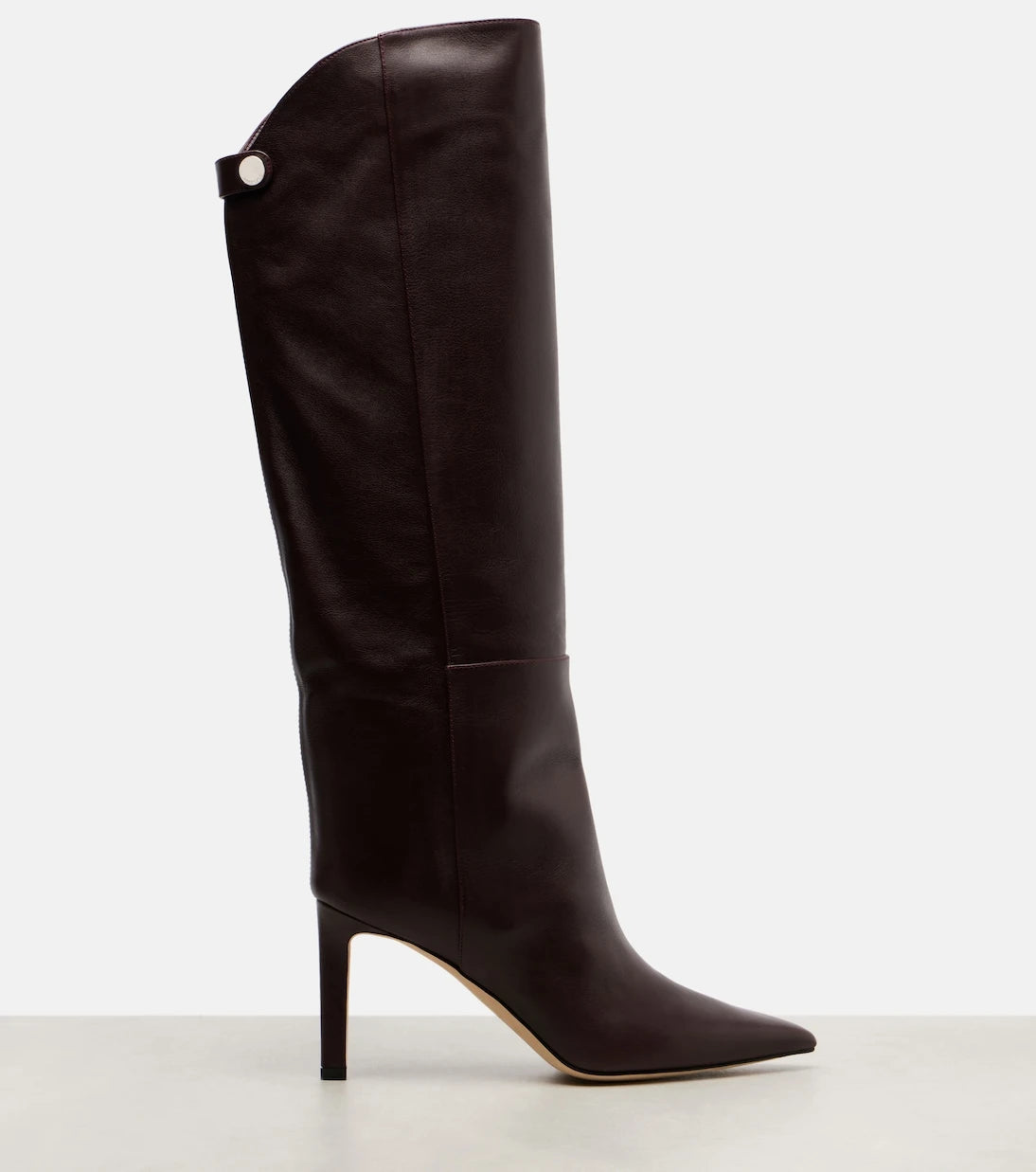 Jimmy Choo - Alizze 85 leather knee-high boots