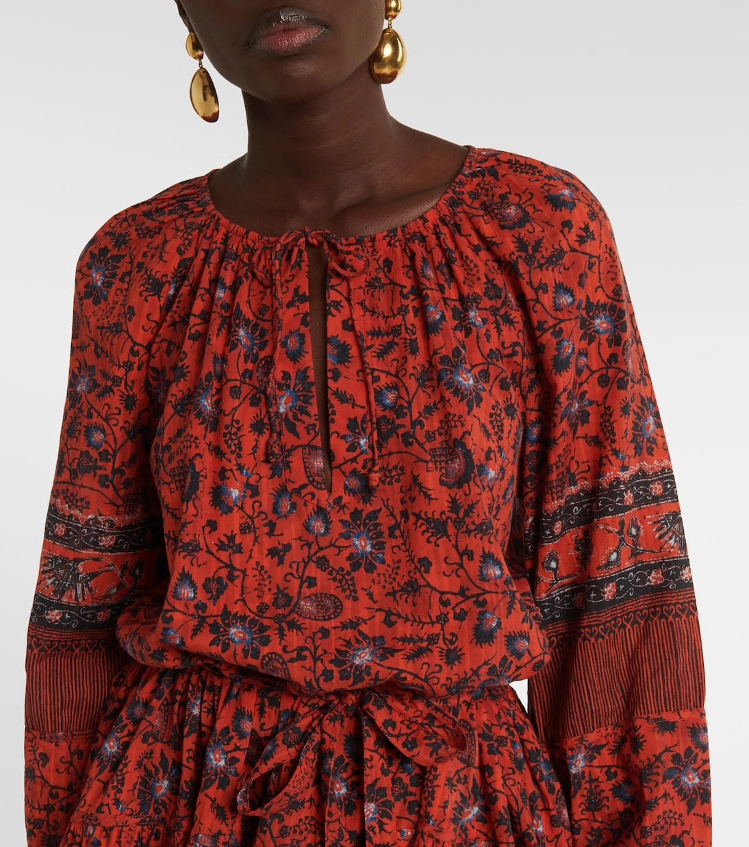 Ulla Johnson - Abri floral cotton-blend minidress