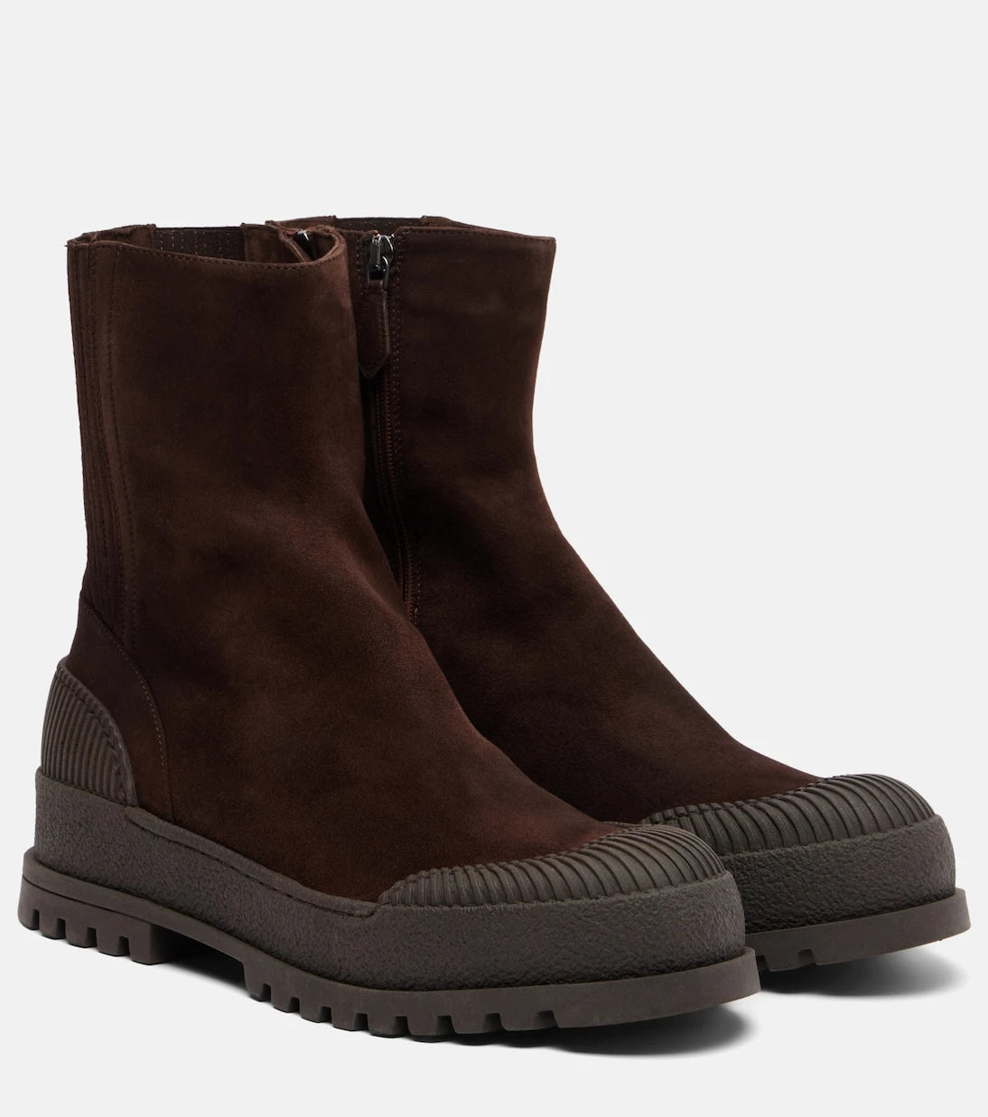 Aquazzura - Rugged suede ankle boots