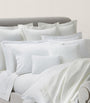 Penthouse White Square Oxford Sham Pillowcase (65cm x 65cm)