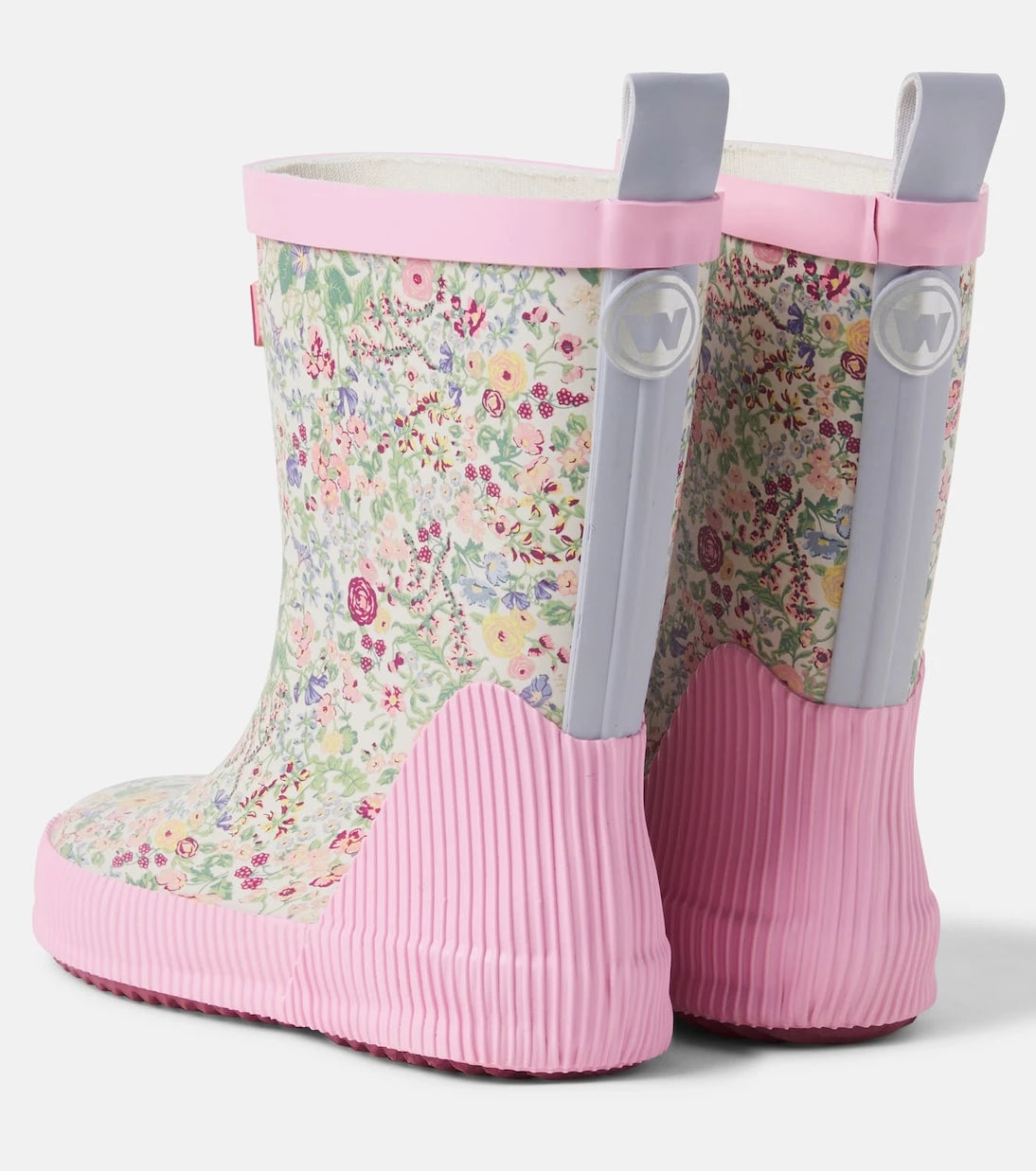 Wheat - Welly floral rain boots