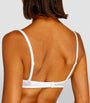 White Sheer Marquisette Demi Bra