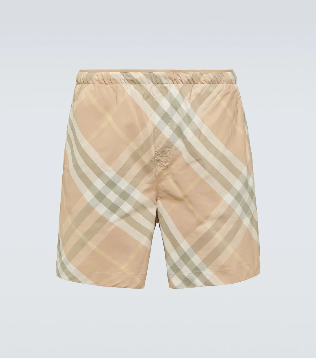 Burberry - Burberry Check swim trunks