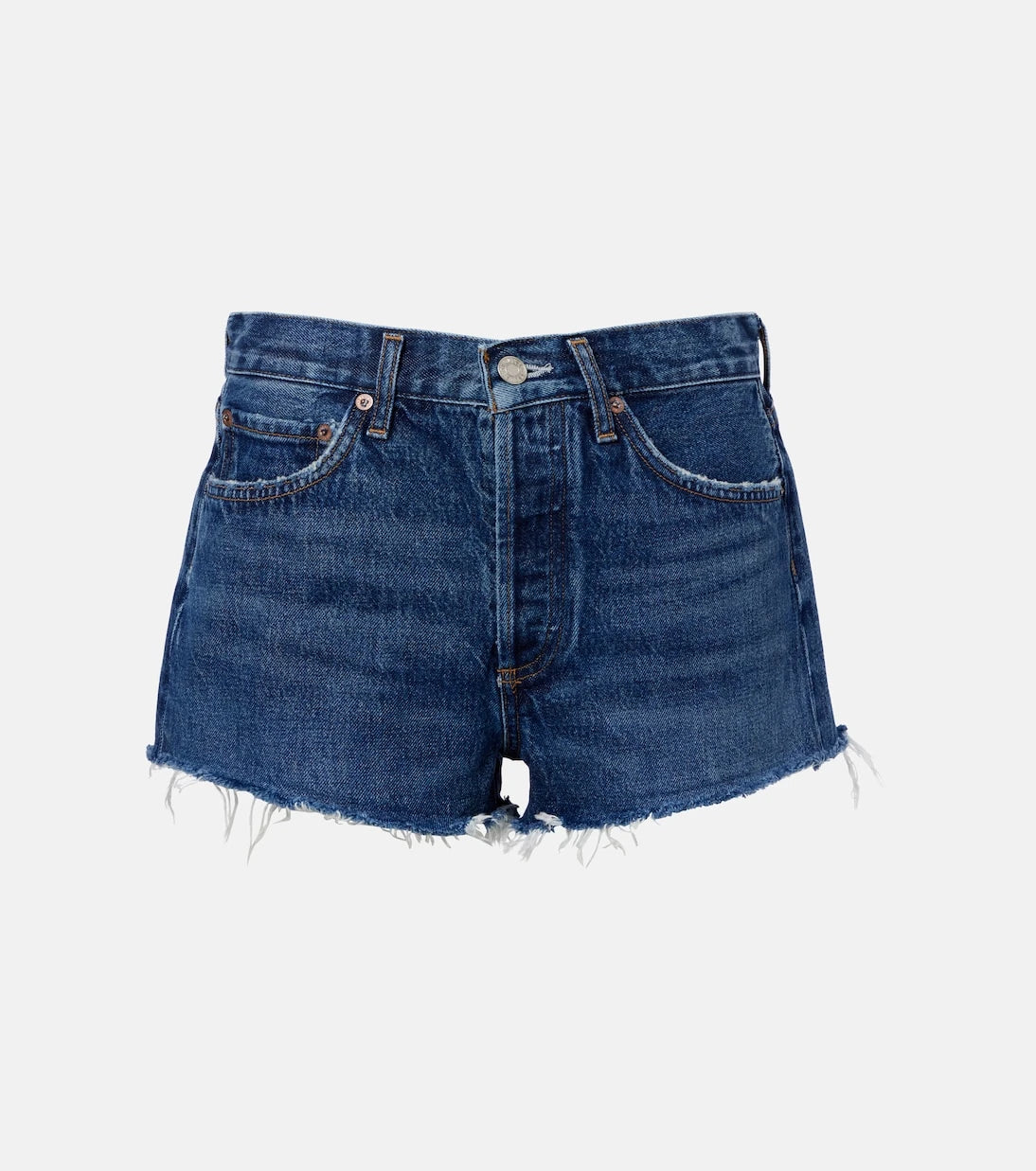 Agolde - Parker denim shorts