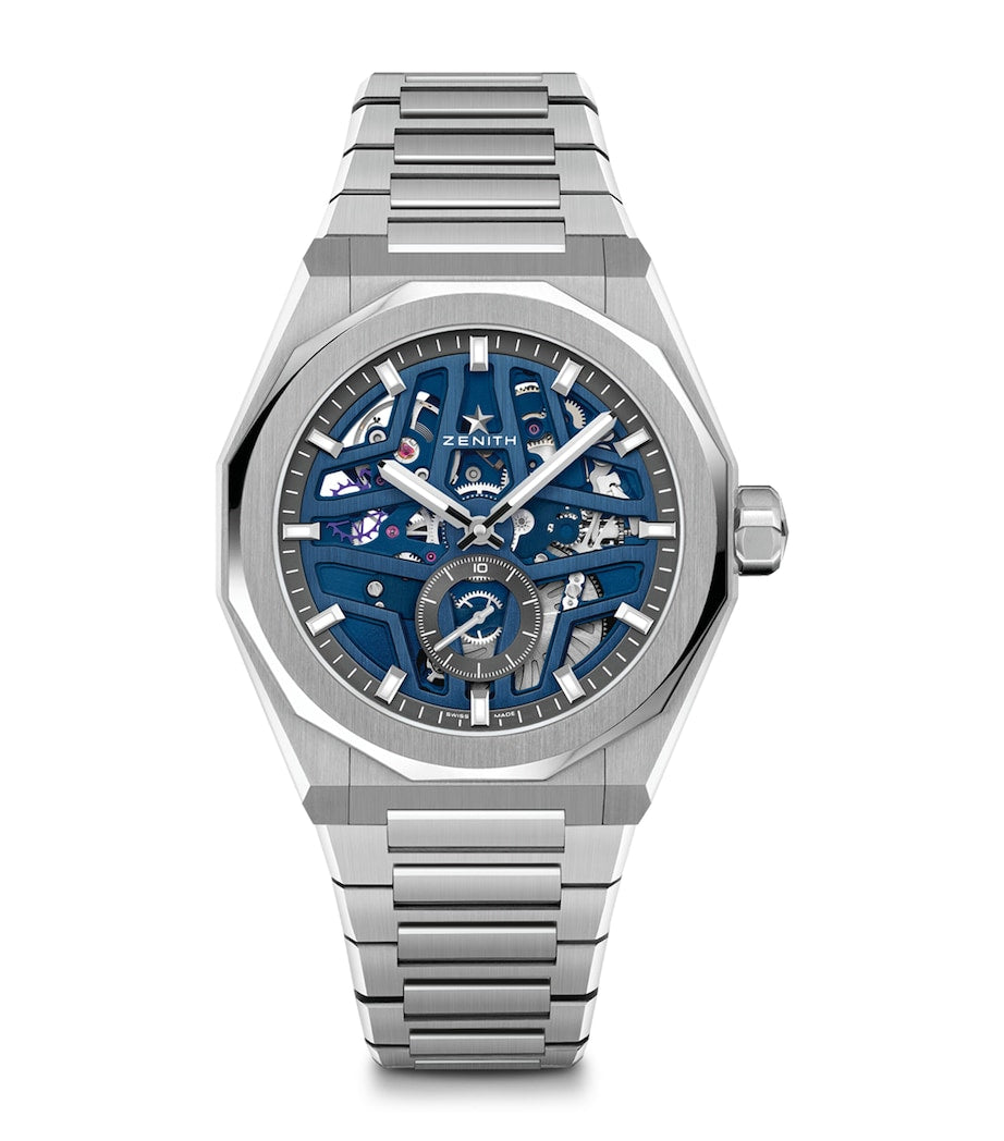 Zenith Stainless Steel Defy Skyline Skeleton Watch 41mm