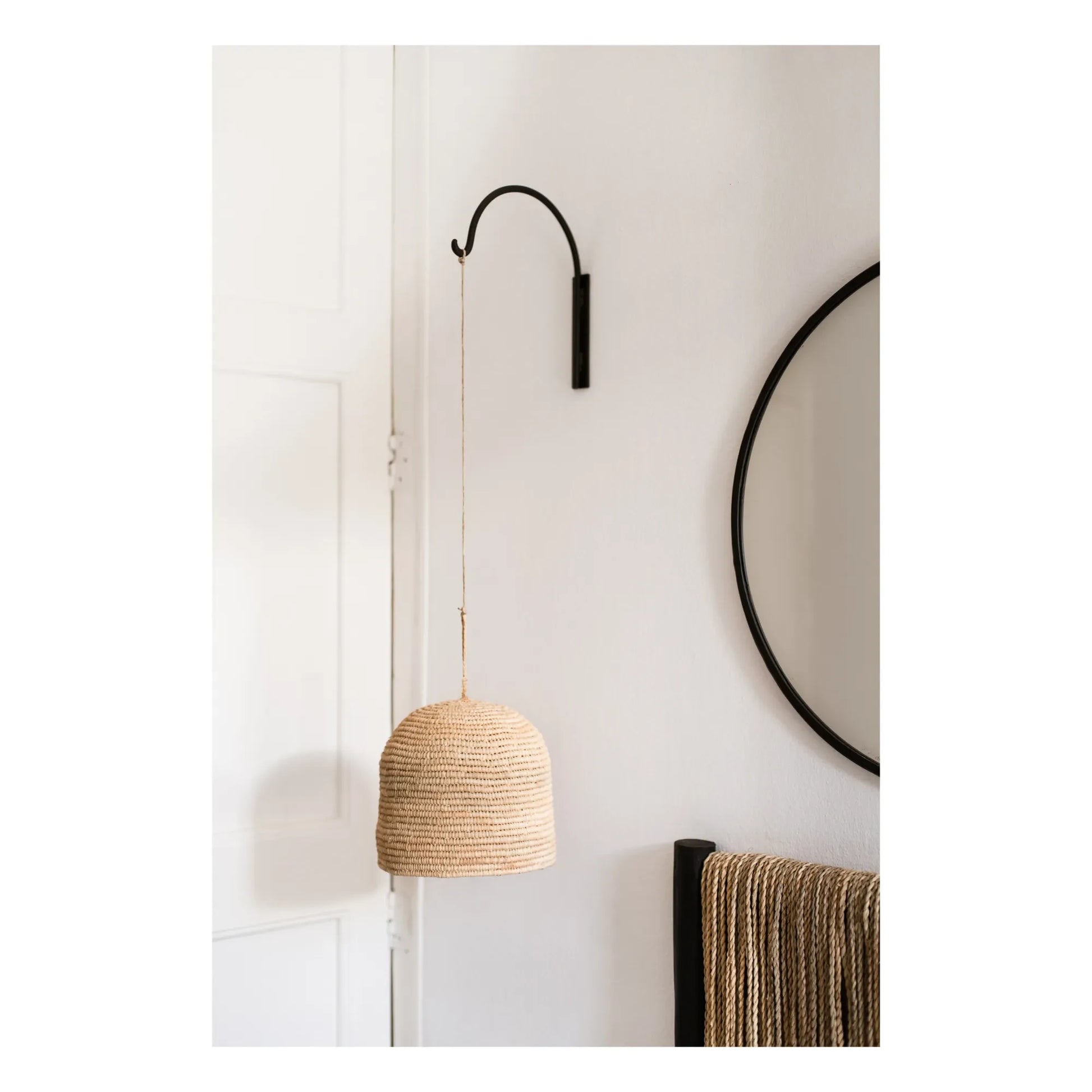 Cosydar - Teku Fixed Stem in Wrought Iron | Black