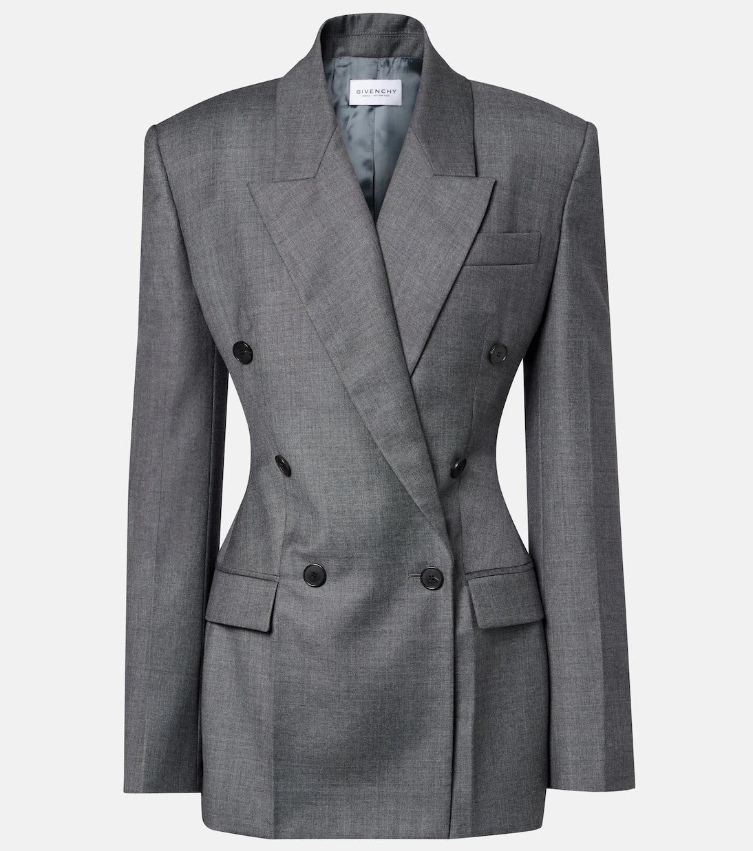 Givenchy - Double-breasted wool blazer