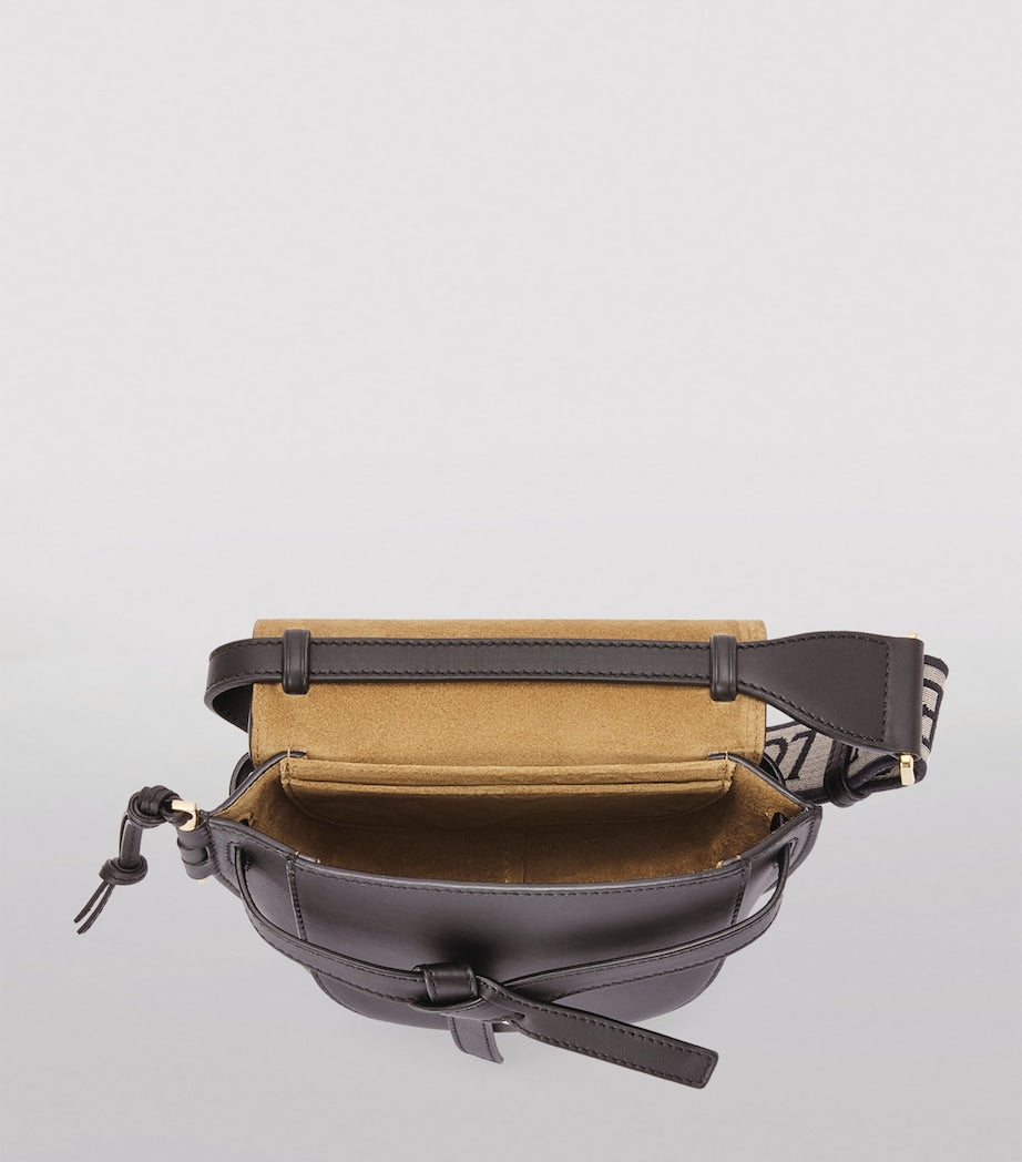 LOEWE Black Mini Gate Dual Bag