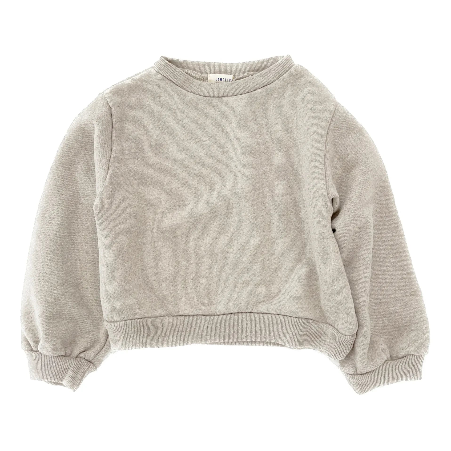 Longlivethequeen - Boxy sweatshirt | Grey
