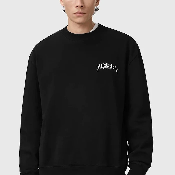 Памучен суичър AllSaints DESCENT
