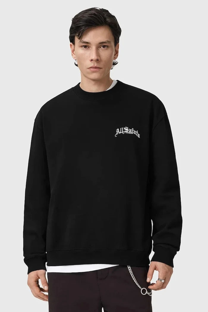 Памучен суичър AllSaints DESCENT