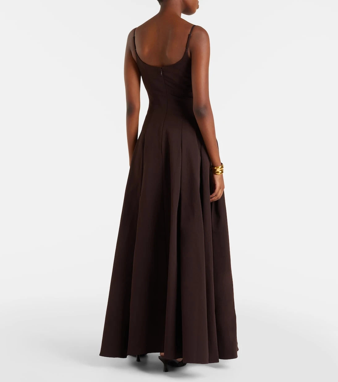 Staud - Joy cotton-blend gown