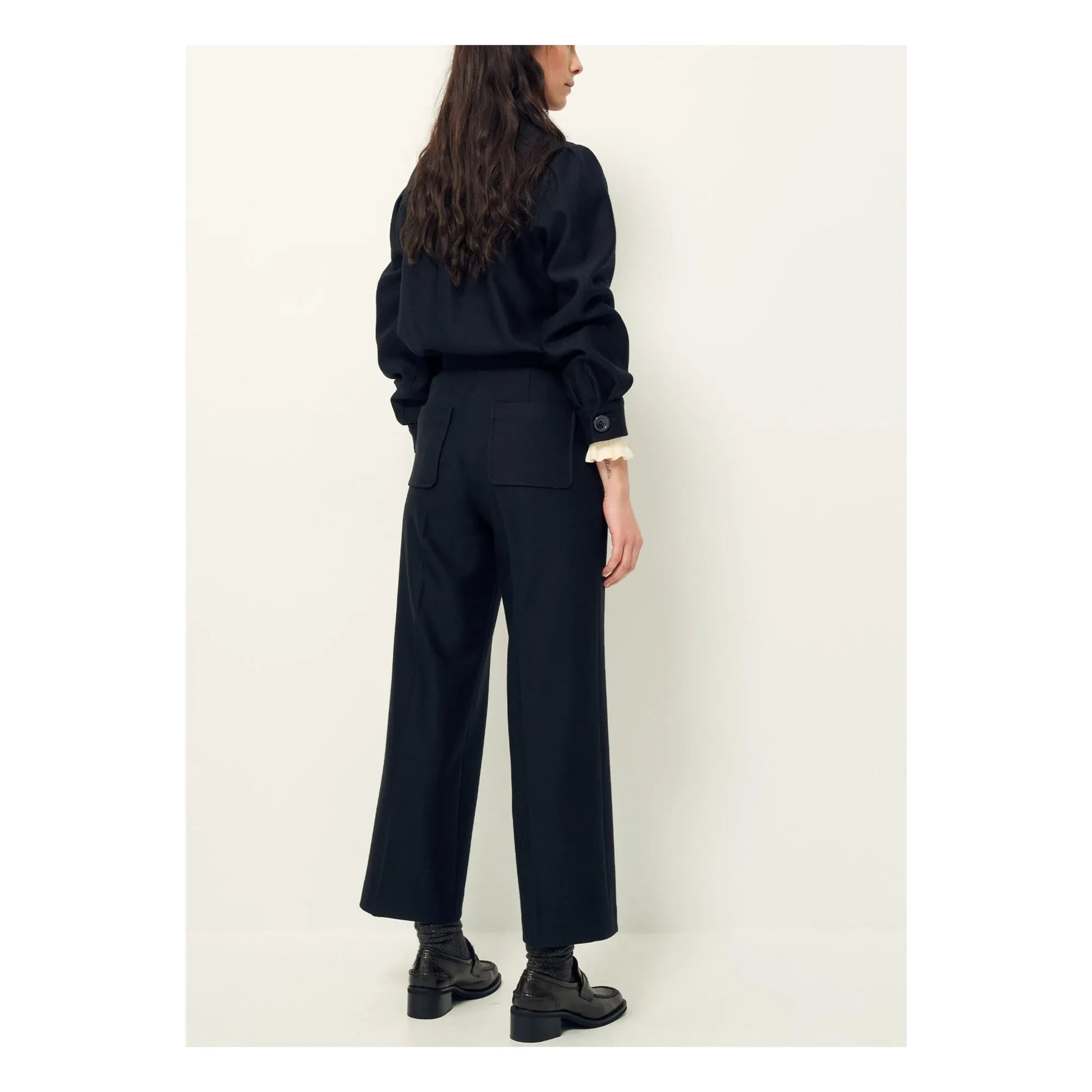 Sessùn - Alberwool Recycled Fiber Pants | Black
