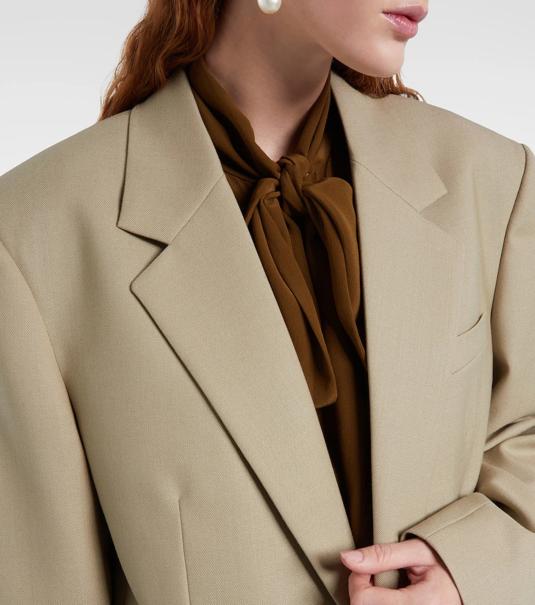 Saint Laurent - Wool and silk blazer