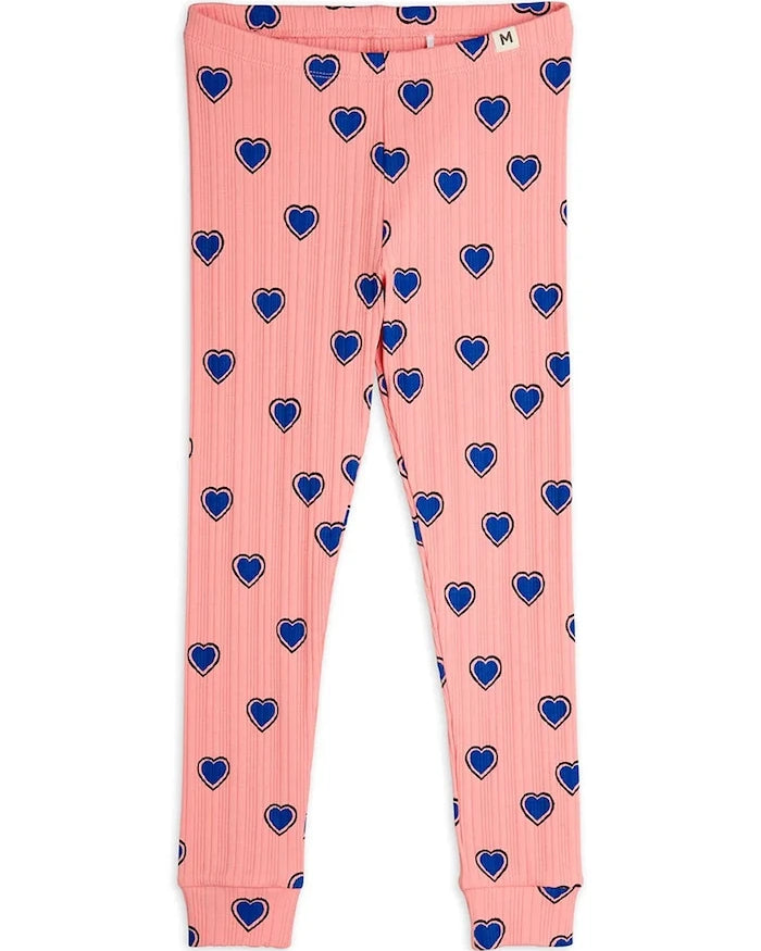Mini Rodini Outlined Hearts Çocuk Pamuklu Tayt