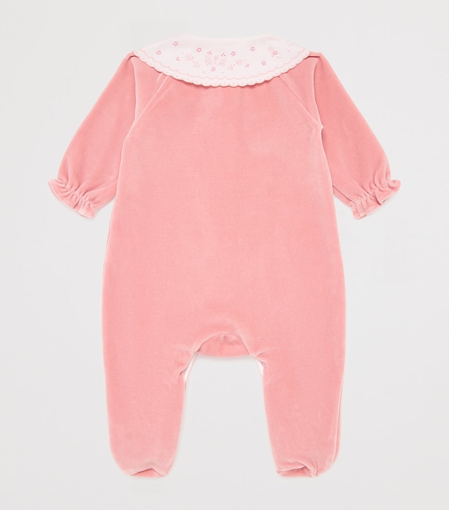Cotton-Blend Velvet All-In-One (Newborn-24 Months)