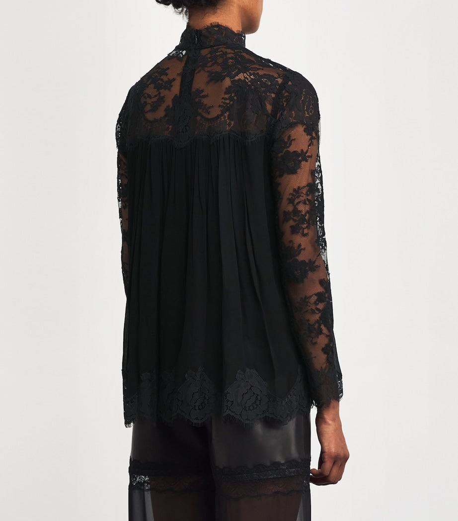Zimmermann Lace-Trim Hypnotic Blouse