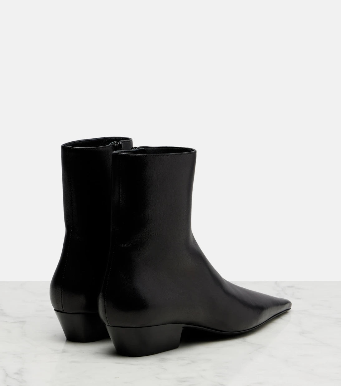Saint Laurent - Jill leather ankle boots