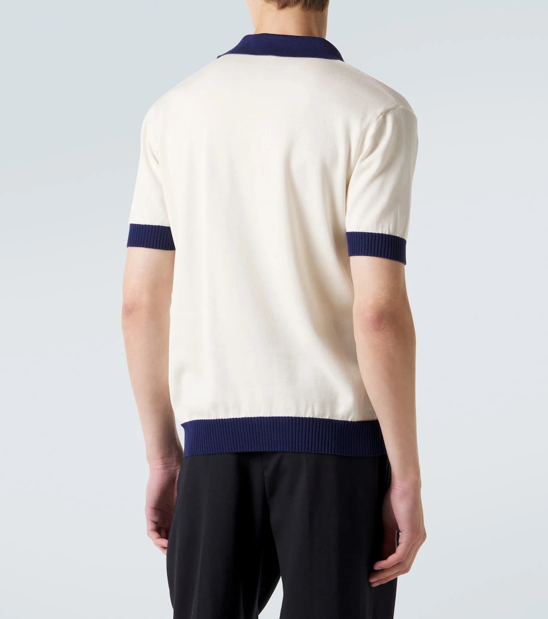 Valentino - VGold cotton polo shirt