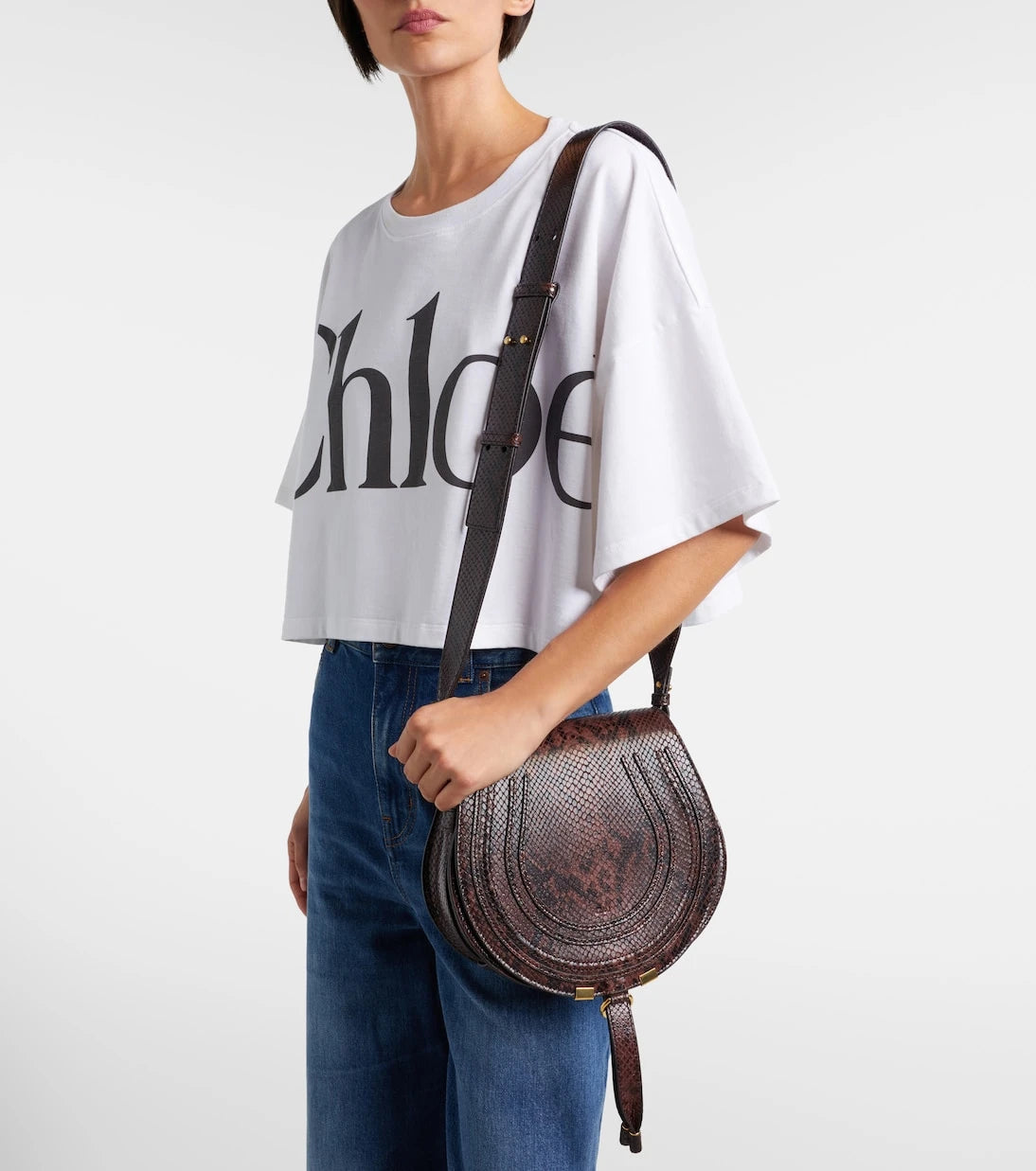 Chloé - Marcie Small leather crossbody bag