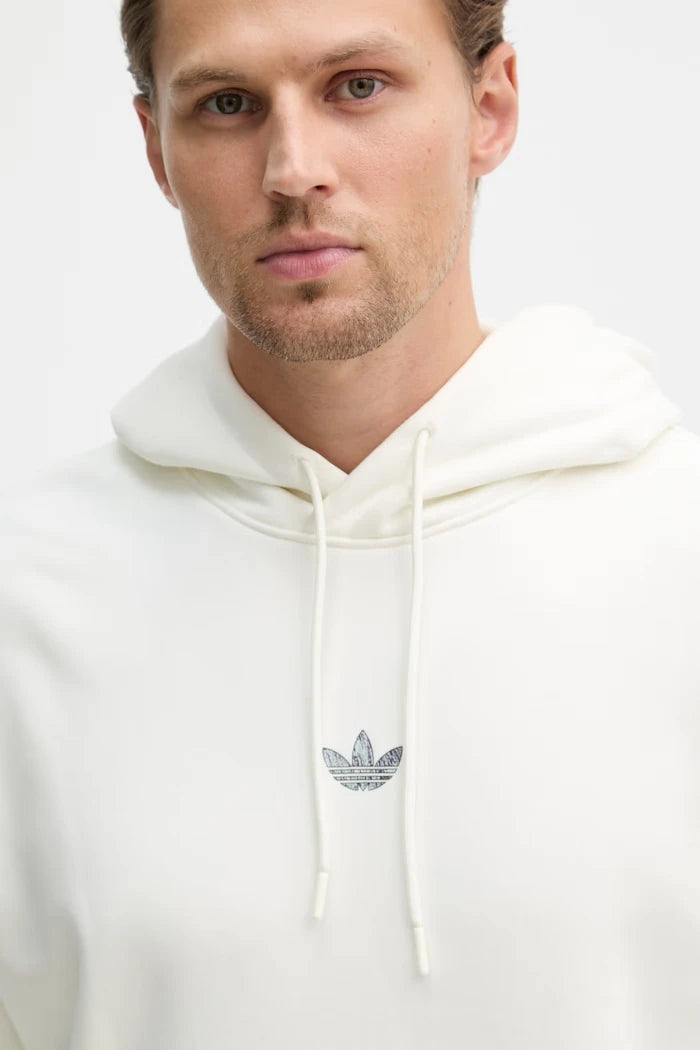 adidas Originals erkek pamuklu kapüşonlu sweatshirt