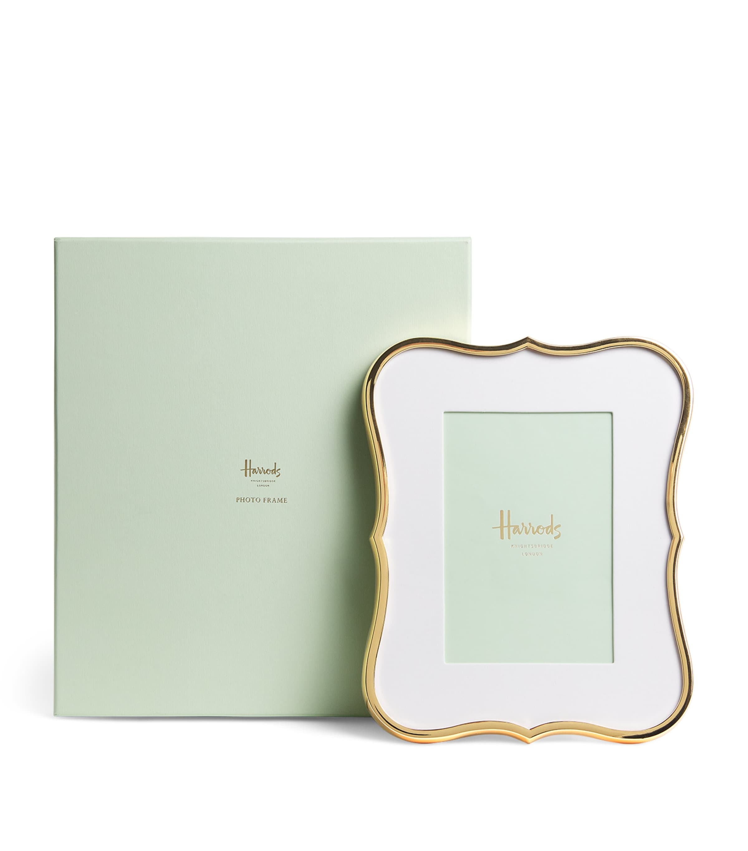 Harrods Gold-Tone Photo Frame (5" x 7")
