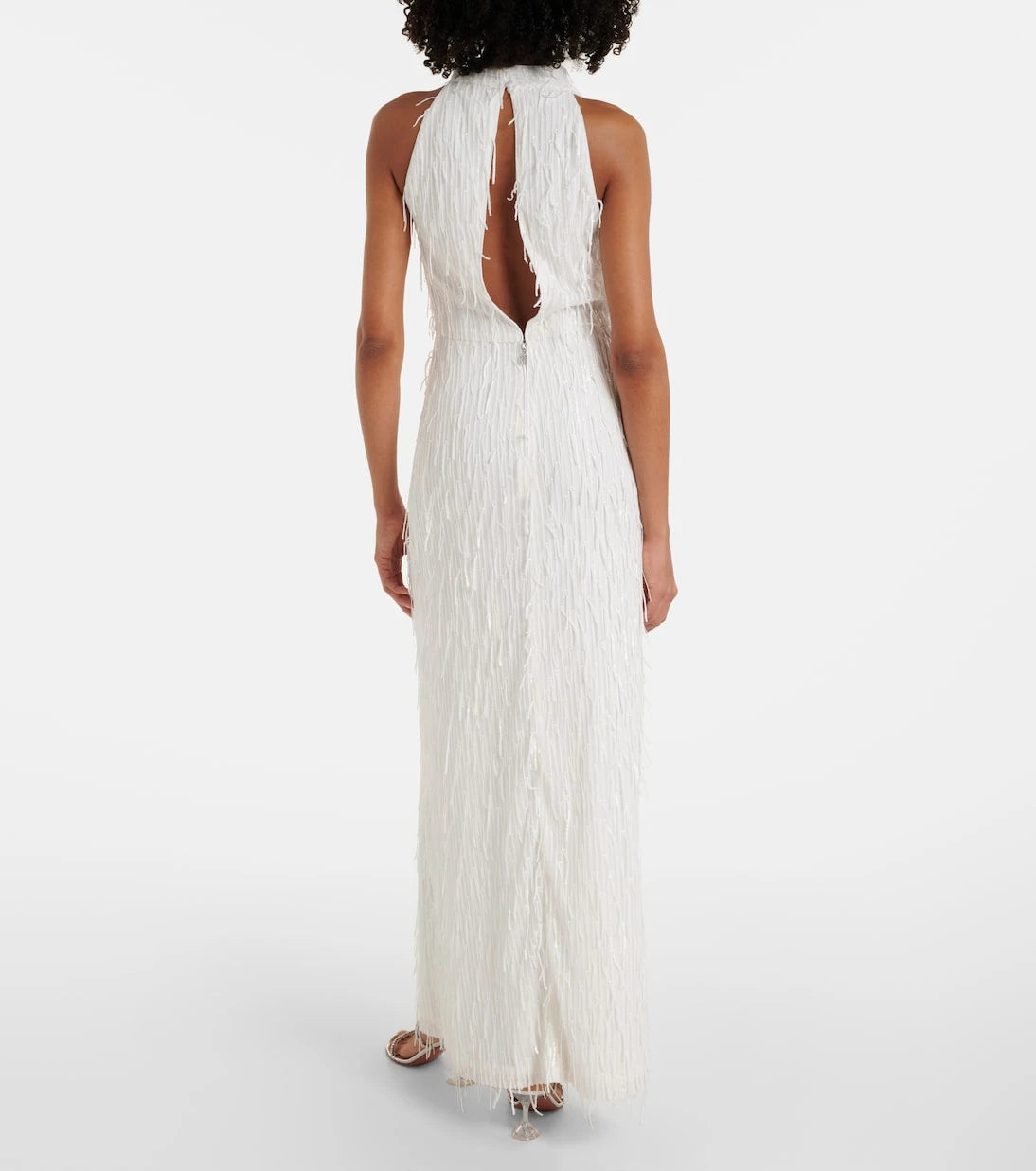 Rotate - Bridal sequined halterneck gown