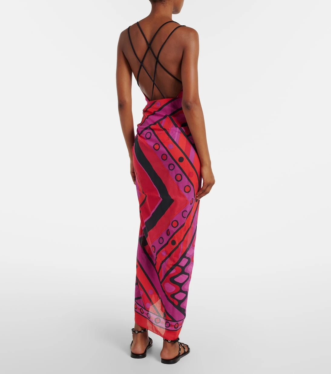 Pucci - Iride cotton beach cover-up