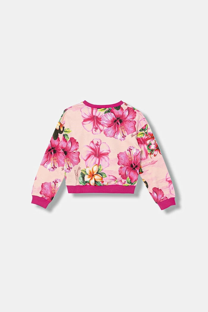 Çocuk Pamuklu Sweatshirt Guess