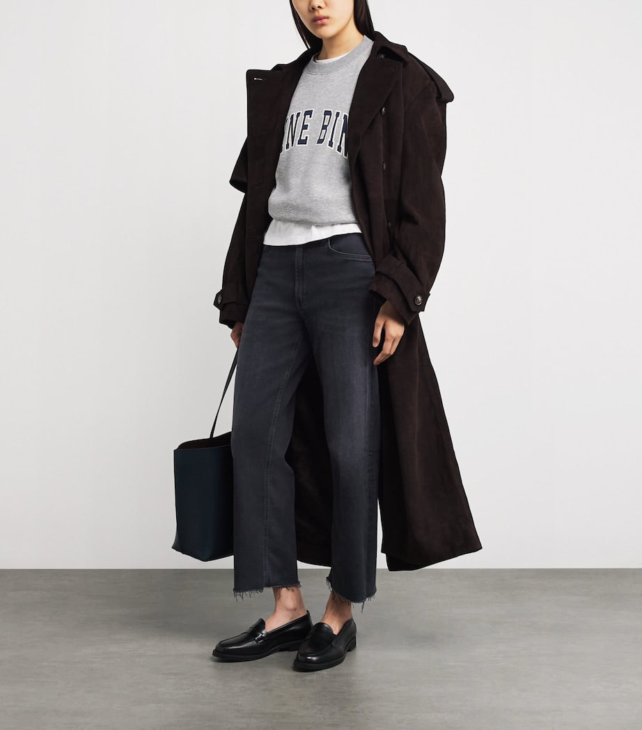 Citizens of Humanity Black Palma Straight Jeans