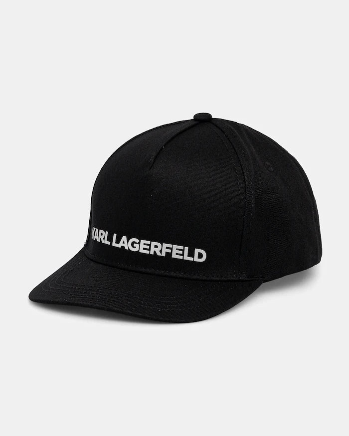 Karl Lagerfeld Pamuklu Vizörlü Şapka