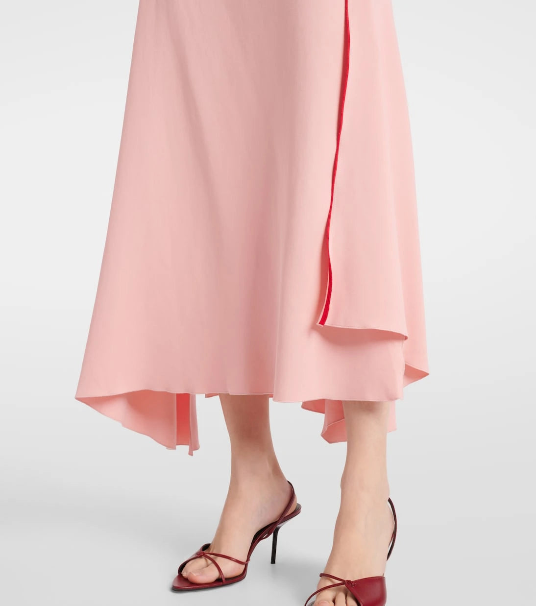 Victoria Beckham - Draped gathered midi dress